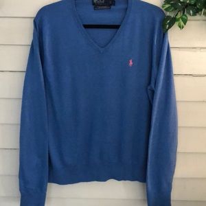 Polo by Ralph Lauren Vneck Sweater Sz L